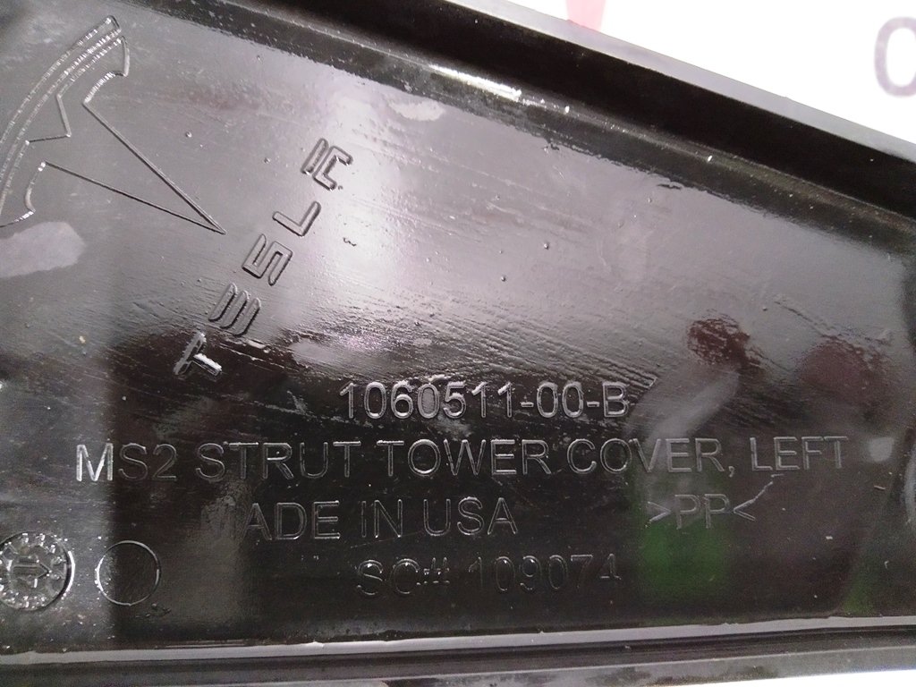 7 Tampă de cupă din plastic față stânga Tesla model S REST 1060511-00-B